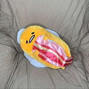 Gudetama bacon blanket plushy